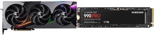 GPU SSD Combo -  MSI RTX 5070 12G VANGUARD SOC Bundle with  SAMSUNG MZ-V9P1T0B/AM