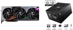GPU PSU Combo -  MSI RTX 5070 12G VANGUARD SOC Bundle with  MSI MAG A750GL PCIE5