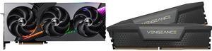 GPU Memory Combo -  MSI RTX 5070 12G VANGUARD SOC Bundle with  Corsair CMK64GX5M2B5600C40