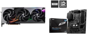GPU Motherboard Combo -  MSI RTX 5070 12G VANGUARD SOC Bundle with  MSI PRO Z790-S WIFI
