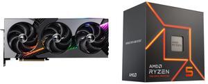 GPU CPU Combo -  MSI RTX 5070 12G VANGUARD SOC Bundle with  AMD 100-100001015BOX