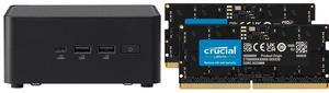 Mini-PC Memory Combo -  ASUS RNUC14RVHU50000UI Bundle with  Crucial CT2K24G56C46S5