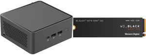ASUS NUC 15 Pro Tall Barebone Kit Mini PC with Intel Series 2 Core 7 240H, 2x DDR5 SO-Dimm Slots, Dual Storage Design, Thunderbolt™ 4, Wi-Fi 7, Blue tooth 5.4 - Memory and Storage Sold Separately Western Digital WD_BLACK 1TB SN770 NVMe Int ASUS NUC 15 Pro Tall Barebone Kit Mini PC with Intel Series 2 Core 7 240H, 2x DDR5 SO-Dimm Slots, Dual Storage Design, Thunderbolt™ 4, Wi-Fi 7, Blue tooth 5.4 - Memory and Storage Sold Separately Western Digital WD_BLACK 1TB SN770 NVMe Int