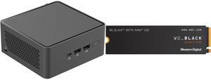 ASUS NUC 15 Pro Tall Barebone Kit Mini PC with Intel Series 2 Core 7 240H, 2x DDR5 SO-Dimm Slots, Dual Storage Design, Thunderbolt™ 4, Wi-Fi 7, Blue tooth 5.4 - Memory and Storage Sold Separately Western Digital WD_BLACK 2TB SN770 NVMe Int ASUS NUC 15 Pro Tall Barebone Kit Mini PC with Intel Series 2 Core 7 240H, 2x DDR5 SO-Dimm Slots, Dual Storage Design, Thunderbolt™ 4, Wi-Fi 7, Blue tooth 5.4 - Memory and Storage Sold Separately Western Digital WD_BLACK 2TB SN770 NVMe Int