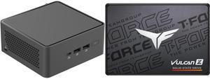 ASUS NUC 15 Pro Tall Barebone Kit Mini PC with Intel Series 2 Core 7 240H, 2x DDR5 SO-Dimm Slots, Dual Storage Design, Thunderbolt™ 4, Wi-Fi 7, Blue tooth 5.4 - Memory and Storage Sold Separately Team Group T-FORCE VULCAN Z 2.5" 512GB SATA ASUS NUC 15 Pro Tall Barebone Kit Mini PC with Intel Series 2 Core 7 240H, 2x DDR5 SO-Dimm Slots, Dual Storage Design, Thunderbolt™ 4, Wi-Fi 7, Blue tooth 5.4 - Memory and Storage Sold Separately Team Group T-FORCE VULCAN Z 2.5" 512GB SATA