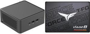 ASUS NUC 15 Pro Tall Barebone Kit Mini PC with Intel Series 2 Core 7 240H, 2x DDR5 SO-Dimm Slots, Dual Storage Design, Thunderbolt™ 4, Wi-Fi 7, Blue tooth 5.4 - Memory and Storage Sold Separately Team Group T-FORCE VULCAN Z 2.5" 1TB SATA I ASUS NUC 15 Pro Tall Barebone Kit Mini PC with Intel Series 2 Core 7 240H, 2x DDR5 SO-Dimm Slots, Dual Storage Design, Thunderbolt™ 4, Wi-Fi 7, Blue tooth 5.4 - Memory and Storage Sold Separately Team Group T-FORCE VULCAN Z 2.5" 1TB SATA I