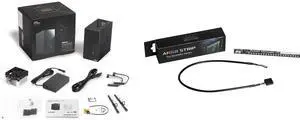 ASRock DeskMini X600 Black Barebone ASRock DESKMINI LED CABLE ARGB Strip for DeskMini Series