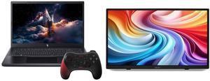 Acer Nitro V - 15.6" GeForce RTX 4050 Laptop GPU - Intel Core i7-13620H - 16GB Memory - 512 GB PCIe SSD - Windows 11 Home Gaming Laptop - 144 Hz IPS (ANV15-51-717H ) Acer PM161Q B1bmiuux 15.6" Full HD (1920 x 1080) IPS Business Portable Mon