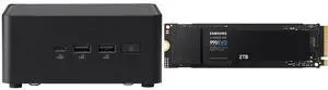 Mini-PC SSD Combo -  ASUS RNUC14RVHU70000UI Bundle with  SAMSUNG MZ-V9E2T0B/AM