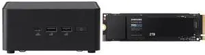 Mini-PC SSD Combo -  ASUS RNUC14RVHU50000UI Bundle with  SAMSUNG MZ-V9E2T0B/AM