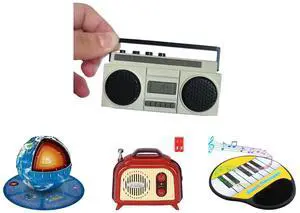 Sourcingbay Ultra-Compact Wireless Mini Boom Box  Rechargeable, Portable Sound with Swivel Handle  Loud & Clear Audio, USB Charging, for Kids & Adults Sourcingbay Educational 3D Earth Globe Puzzle Kit for Kids 8-14, Geography Learning Toy,
