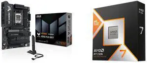 Motherboard CPU Combo -  ASUS TUF GAMING X870E-PLUS WIFI7 Bundle with AMD 9800X3D