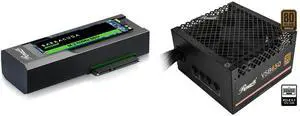 Hard Drive / SSD Enclosures PSU Combo -  Rosewill RS-NS-CL Bundle with  Rosewill VSB650
