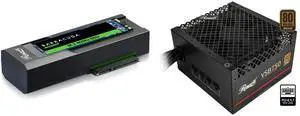 Hard Drive / SSD Enclosures PSU Combo -  Rosewill RS-NS-CL Bundle with  Rosewill VSB750