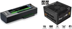 Hard Drive / SSD Enclosures PSU Combo -  Rosewill RS-NS-CL Bundle with  Rosewill VMG750