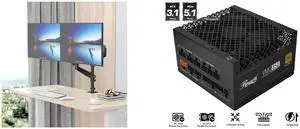 Monitor PSU Combo -  Rosewill RMS-E52 Bundle with  Rosewill VMG850