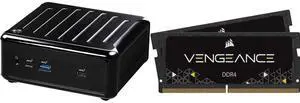 ASRock Industrial NUC BOX-J6412 Black Mini / Booksize Barebone System CORSAIR Vengeance 16GB (2 x 8GB) 260-Pin DDR4 SO-DIMM DDR4 3200 (PC4 25600) Laptop Memory Model CMSX16GX4M2A3200C22