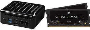 ASRock Industrial NUC 1200 BOX Series NUC BOX-1220P Black Fanned BOX CORSAIR Vengeance 16GB (2 x 8GB) 260-Pin DDR4 SO-DIMM DDR4 3200 (PC4 25600) Laptop Memory Model CMSX16GX4M2A3200C22