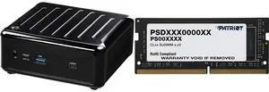ASRock NUC BOX-N97 Black Fanned Embedded BOX PC Patriot Signature Line 16GB 260-Pin DDR4 SO-DIMM DDR4 3200 (PC4 25600) Laptop Memory Model PSD416G320081S