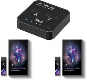 Rosewill NVMe SSD Cloner bundle with 2 x SK hynix Platinum P41 M2 SSD 2TB