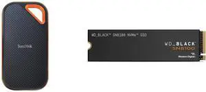 SSD SSD Combo -  SanDisk SDSSDE81-4T00-G25 Bundle with  SanDisk WDS100T1X0M