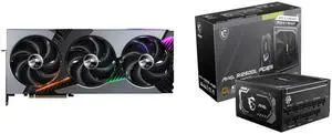 GPU PSU Combo -  MSI RTX 5090 32G VANGUARD SOC Bundle with  MSI MAG A1250GL PCIE5