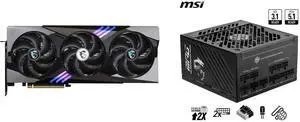 GPU PSU Combo -  MSI RTX 5080 16G GAMING TRIO OC Bundle with  MSI MPG A1000GS PCIE5