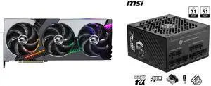 GPU PSU Combo -  MSI RTX 5070 Ti 16G VANGUARD SOC Bundle with  MSI MPG A1000GS PCIE5