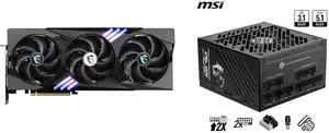 GPU PSU Combo -  MSI RTX 5070 Ti 16G GAMING TRIO OC PLUS Bundle with  MSI MPG A850GS PCIE5