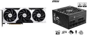 GPU PSU Combo -  MSI RTX 5060 Ti 16G VENTUS 3X OC Bundle with  MSI MPG A850GS PCIE5