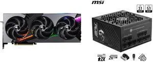 GPU PSU Combo -  MSI RTX 5070 12G VANGUARD SOC Bundle with  MSI MPG A850GS PCIE5