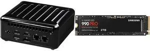 Mini-PC SSD Combo -  ASRock Industrial 4x4 BOX-5800U Bundle with  SAMSUNG MZ-V9P2T0B/AM