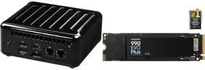 Mini-PC SSD Combo -  ASRock Industrial 4x4 BOX-5800U Bundle with  SAMSUNG MZ-V9S4T0B/AM