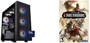 ABS Eurus Aqua Gaming PC - Windows 11 - Intel Core Ultra 9 285K - GeForce RTX 5090 - DLSS 4 - AI-Powered Performance - 32GB DDR5 6000MHz - 2TB M.2 NVMe SSD - EA285K50903 Total War: THREE KINGDOMS [Online Game Code]