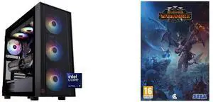 ABS Eurus Aqua Gaming PC - Windows 11 - Intel Core Ultra 9 285K - GeForce RTX 5090 - DLSS 4 - AI-Powered Performance - 32GB DDR5 6000MHz - 2TB M.2 NVMe SSD - EA285K50903 Total War: WARHAMMER III  [Online Game Code]