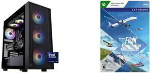 ABS Eurus Aqua Gaming PC - Windows 11 - Intel Core Ultra 9 285K - GeForce RTX 5090 - DLSS 4 - AI-Powered Performance - 32GB DDR5 6000MHz - 2TB M.2 NVMe SSD - EA285K50903 Microsoft Flight Simulator 40th Anniversary Xbox Series X|S, Windows [