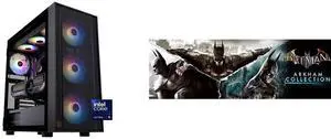 ABS Eurus Aqua Gaming PC - Windows 11 - Intel Core Ultra 9 285K - GeForce RTX 5090 - DLSS 4 - AI-Powered Performance - 32GB DDR5 6000MHz - 2TB M.2 NVMe SSD - EA285K50903 Batman: Arkham Collection [Online Game Code]