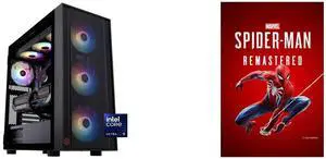 ABS Eurus Aqua Gaming PC - Windows 11 - Intel Core Ultra 9 285K - GeForce RTX 5090 - DLSS 4 - AI-Powered Performance - 32GB DDR5 6000MHz - 2TB M.2 NVMe SSD - EA285K50903 Marvel's Spider-Man Remastered - PC [Steam Code, UNITED STATES]