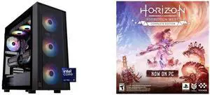 ABS Eurus Aqua Gaming PC - Windows 11 - Intel Core Ultra 9 285K - GeForce RTX 5090 - DLSS 4 - AI-Powered Performance - 32GB DDR5 6000MHz - 2TB M.2 NVMe SSD - EA285K50903 Horizon Forbidden West™ Complete Edition - PC [Steam Code, UNITED STAT