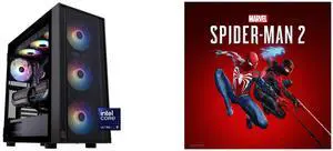 ABS Eurus Aqua Gaming PC - Windows 11 - Intel Core Ultra 9 285K - GeForce RTX 5090 - DLSS 4 - AI-Powered Performance - 32GB DDR5 6000MHz - 2TB M.2 NVMe SSD - EA285K50903 Marvel's Spider-Man 2 - PC [Steam Code, UNITED STATES]