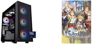 ABS Eurus Aqua Gaming PC - Windows 11 - Intel Core Ultra 9 285K - GeForce RTX 5090 - DLSS 4 - AI-Powered Performance - 32GB DDR5 6000MHz - 2TB M.2 NVMe SSD - EA285K50903 Atelier Ryza: Ever Darkness & the Secret Hideout [Online Game Code]