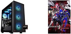 ABS Eurus Ruby Gaming PC - Windows 11 - AMD Ryzen 7 9800X3D - GeForce RTX 5090 - DLSS 4 - AI-Powered Performance - 32GB DDR5 6400MHz - 2TB M.2 NVMe SSD - ER9800X3D50904 Shin Megami Tensei V: Vengeance - PC [Steam Online Game Code]
