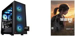 ABS Eurus Ruby Gaming PC - Windows 11 - AMD Ryzen 7 9800X3D - GeForce RTX 5090 - DLSS 4 - AI-Powered Performance - 32GB DDR5 6400MHz - 2TB M.2 NVMe SSD - ER9800X3D50904 The Last of Us™ Part I - PC [Steam Code, UNITED STATES]