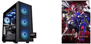ABS Eurus Ruby Gaming PC - Windows 11 - AMD Ryzen 7 9800X3D - GeForce RTX 5090 - DLSS 4 - AI-Powered Performance - 32GB DDR5 6400MHz - 2TB M.2 NVMe SSD - ER9800X3D50903 Shin Megami Tensei V: Vengeance - PC [Steam Online Game Code]