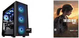 ABS Eurus Ruby Gaming PC - Windows 11 - AMD Ryzen 7 9800X3D - GeForce RTX 5090 - DLSS 4 - AI-Powered Performance - 32GB DDR5 6400MHz - 2TB M.2 NVMe SSD - ER9800X3D50903 The Last of Us™ Part I - PC [Steam Code, UNITED STATES]