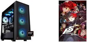 ABS Eurus Ruby Gaming PC - Windows 11 - AMD Ryzen 9 9950X3D - GeForce RTX 5090 - DLSS 4 - AI-Powered Performance - 32GB DDR5 6400 - 2TB M.2 NVMe SSD - ER9950X3D50902 Persona 5 Royal - PC [Online Game Code]