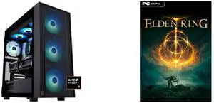 ABS Eurus Ruby Gaming PC - Windows 11 - AMD Ryzen 9 9950X3D - GeForce RTX 5090 - DLSS 4 - AI-Powered Performance - 32GB DDR5 6400 - 2TB M.2 NVMe SSD - ER9950X3D50902 ELDEN RING - PC [Steam Online Game Code]