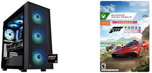 ABS Eurus Ruby Gaming PC - Windows 11 - AMD Ryzen 9 9950X3D - GeForce RTX 5090 - DLSS 4 - AI-Powered Performance - 32GB DDR5 6400 - 2TB M.2 NVMe SSD - ER9950X3D50902 Forza Horizon 5: Standard Edition Xbox Series X|S, Xbox One, Windows [Digi