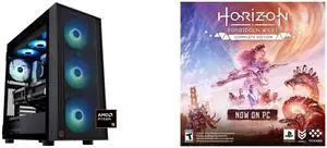 ABS Eurus Ruby Gaming PC - Windows 11 - AMD Ryzen 9 9950X3D - GeForce RTX 5090 - DLSS 4 - AI-Powered Performance - 32GB DDR5 6400 - 2TB M.2 NVMe SSD - ER9950X3D50902 Horizon Forbidden West™ Complete Edition - PC [Steam Code, UNITED STATES]