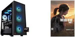 ABS Eurus Ruby Gaming PC - Windows 11 - AMD Ryzen 9 9950X3D - GeForce RTX 5090 - DLSS 4 - AI-Powered Performance - 32GB DDR5 6400 - 2TB M.2 NVMe SSD - ER9950X3D50902 The Last of Us™ Part I - PC [Steam Code, UNITED STATES]